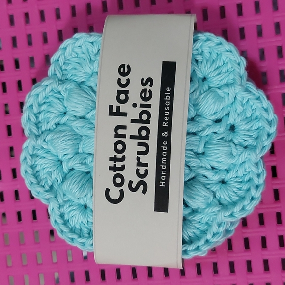Handcrafted Other - Crochet Super Scrub Facial Rounds▪︎Set of 3